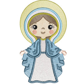 Matriz de bordado Nossa Senhora 02