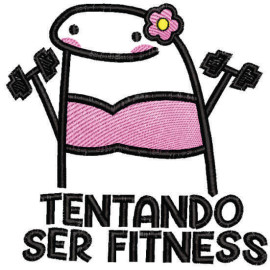 Matriz de bordado Flop Fitness