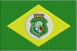 Matriz de bordado Bandeira Cear