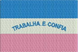 Matriz de bordado Bandeira Esprito Santo