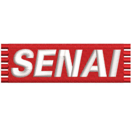 Matriz de bordado Logo Senai