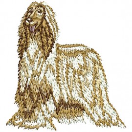 Matriz de bordado Cachorro detalhado 05