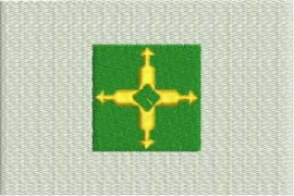 Matriz de bordado Bandeira Distrito Federal
