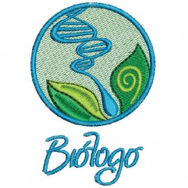 Matriz de bordado Biologia Bilogo
