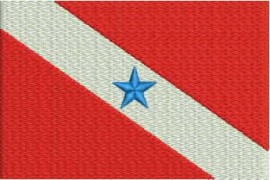 Matriz de bordado Bandeira Par
